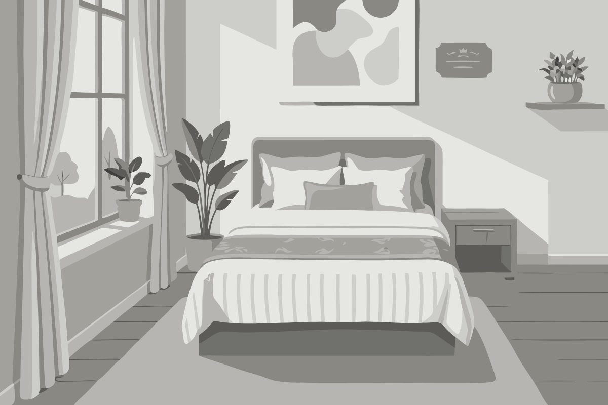 TOWER - One King Bed with Sleeper Chair, Tower, City View, Floors 10 - 17